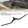 Mountain Bike Handlebar Carbon Fiber Sturdy Ergonomic Design MTB Handlebar