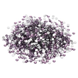 PATIKIL SS16 1440 Pieces Rhinestones for Crafts and Rhinestones for Crafts Costume Makeup (Lotus Purple)