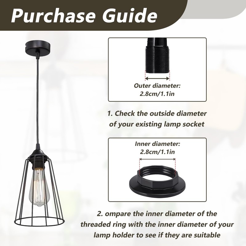 4 Pcs Lamp Shade Reducer Ring E14, Lamp Holder Twist