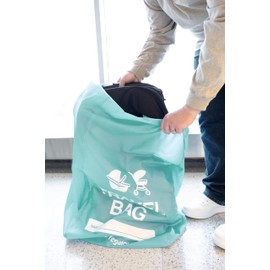 Regalo Airline Certified Travel Bag, Award Winning Brand Durable Fabric, Universal Gate-Check, Fits All Car Seats and Most Strollers, Turquoise