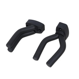 Guitar Hanger - Guitar Wall Mount with Rubber Coating | Guitar Hooks for Wall Long-time Use, Guitar Accessories Non-Slip Rotatable for Bass Electric Acoustic Banjo Mandolin, Easy