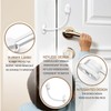 Bwintech Pack of 5 White Keyless Window Restrictor, UPVC Window
