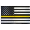 3x5FT Thin Yellow Line Flag Emergency Dispatchers Tow Recovery Security