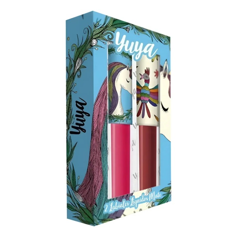 Yuya Set Me Quiero Con 2 Labiales 100 Original