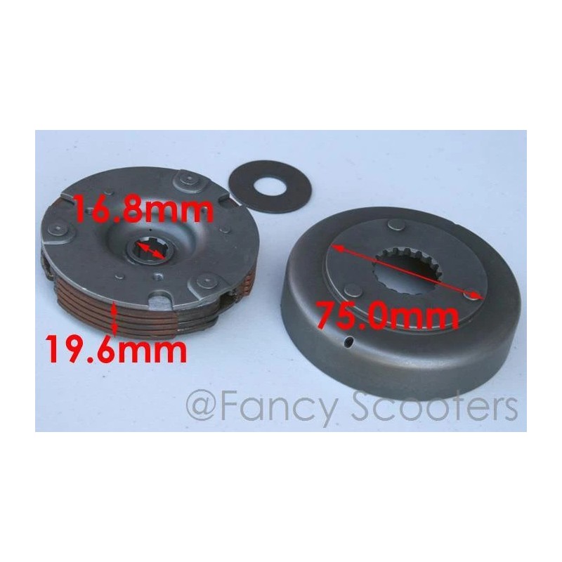 FANCY SCOOTERS Kayo 60cc KMB 60, Dirt bike Automatic Clutch