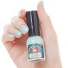 green powder nail mint ice