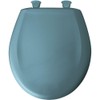 Bemis 200SLOWT 064 Lift-Off Plastic Round Slow-Close Toilet Seat, Regency