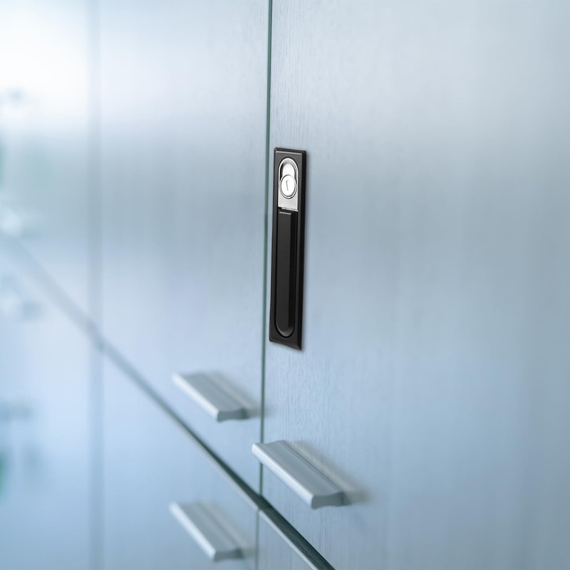 TEHAUX 1 PC Household Lock Durable Plane Lock for Cabinets