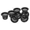 50PCS Planting Basket Mesh Pot Round Plant Grow Hydroponic Containers