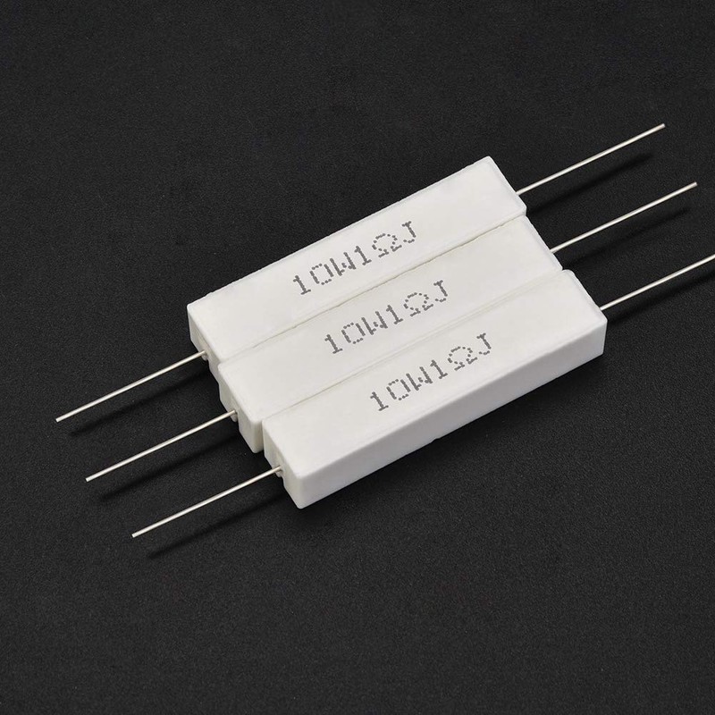 VBESTLIFE 10 Pcs/Pack 1 Ohm 10 W Ceramic Speaker Divider