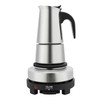 Stainless Steel Coffee Machine Maker Electric Espresso Coffee Maker Electric