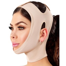 Shape Concept Chin Strap Support Band Neck Bandage Mentonera Post Quirurgica Face Lifting Slimmer Chin Lift Facial Compression