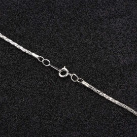 Zinc Alloy Reading Magnifier Necklace for Elder People and Seniors Hobbyist and Archaeologists Etc for Watching The Jewelry or Other Little Objects (Silver) Monocle Monocle for Eye Magnifiers