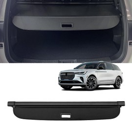 AUXKO Retractable Cargo Cover for Lincoln Nautilus 2025 2024, Trunk Cargo Cover Luggage Security Shade Cover for 2025 2024 Lincoln Nautilus Shielding Anti-Peeping Luggage Privacy Screen, Carbon Fiber