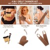 4 in 1 Self Tanning Mitts Self Tanner Back Applicator