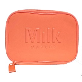 MILK Makeup Limited Edition Orange Makeup Bag Cosmetic Pouch