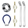 GNHG 5pcs Bicycle Tire Levers Set Spoke Wrench Set Bicycle