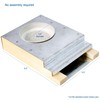 VIVO Beekeeping Light Wood Boardman Entrance Feeder for Beehives BEE-V110