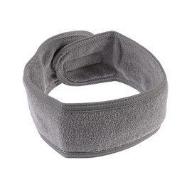 Healeved 3pcs Adjustable Tape Headband for Women Fabric Face Washing Makeup Yoga (grey)