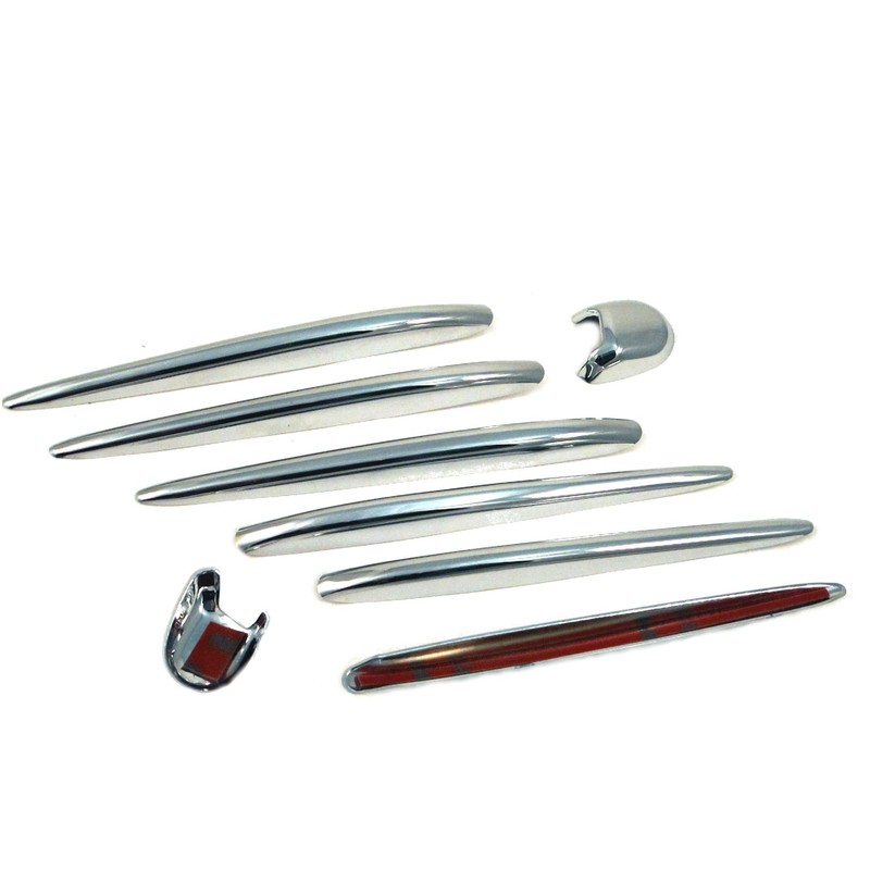 ATEX Chrome Hood Vent Fin+Nozzle Cover Trim For W164 X164