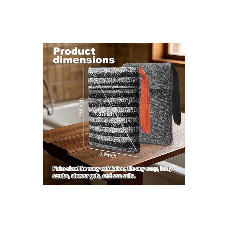 Bolsa de Jabón de Diferentes Grosores, Profunda Y Suave, con