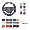 MEWANT Stitch On Custom Fit Steering Wheel Cover for Toyota