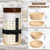 Sourdough Starter Kit, 40oz Sourdough Starter Jar with Bread Sling,