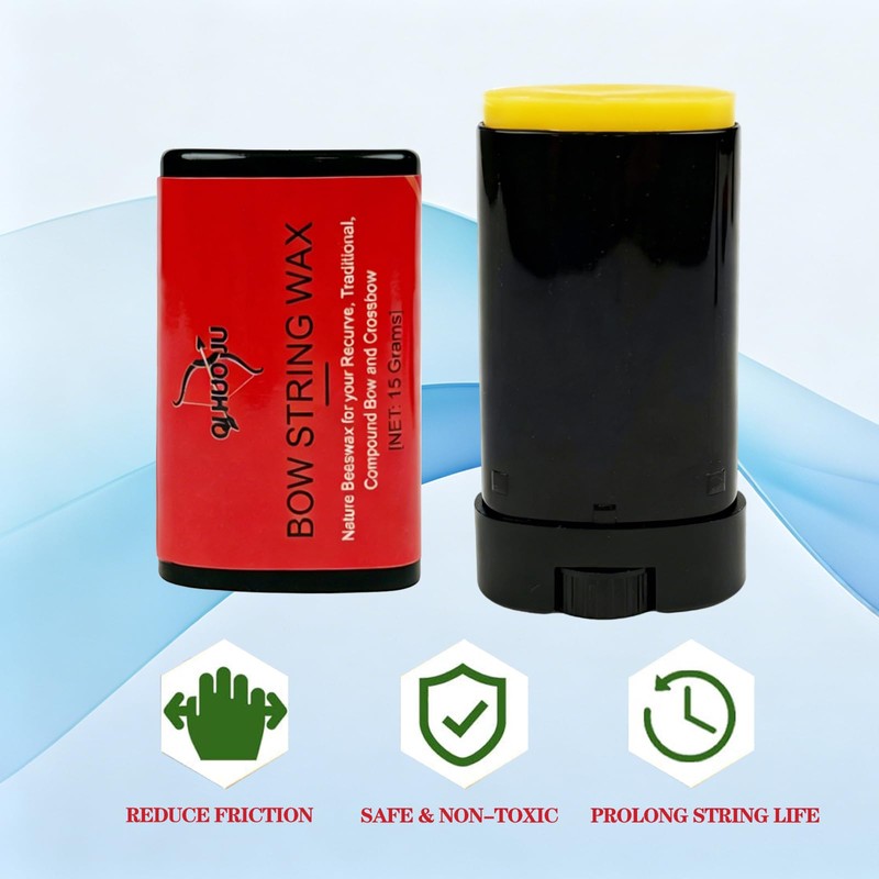 - QI HUO JU - Archery Bowstring Wax Protective Waterproof