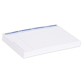 Insert Cards for Index Cards, Pack of 100, DIN A5 Landscape