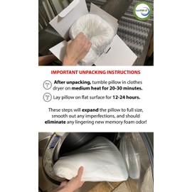 Bluewave Bedding Hyper Slim Gel Memory Foam Pillow for Stomach and Back Sleepers - Thin, Flat Design for Cervical Neck Alignment and Deeper Sleep (2.25-Inches Height, Standard Size)