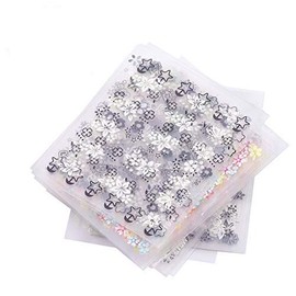 Sonew Pegatinas de uñas patrón de Flores calcomanía del Arte del Clavo 3D Accesorios de Belleza Arte de uñas decoración de manicura