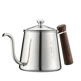 CAMPING MOON SW-3 Camping Kettle, Coffee Pot, Mini Kettle, Direct Fire, Integral Molding, 13.5 fl oz (400 cc), Stainless Steel 304