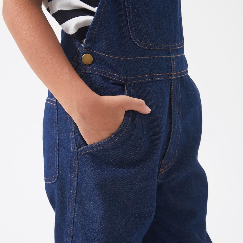 GRANDWISH Peto vaquero con tirantes ajustables para niño, talla 7,