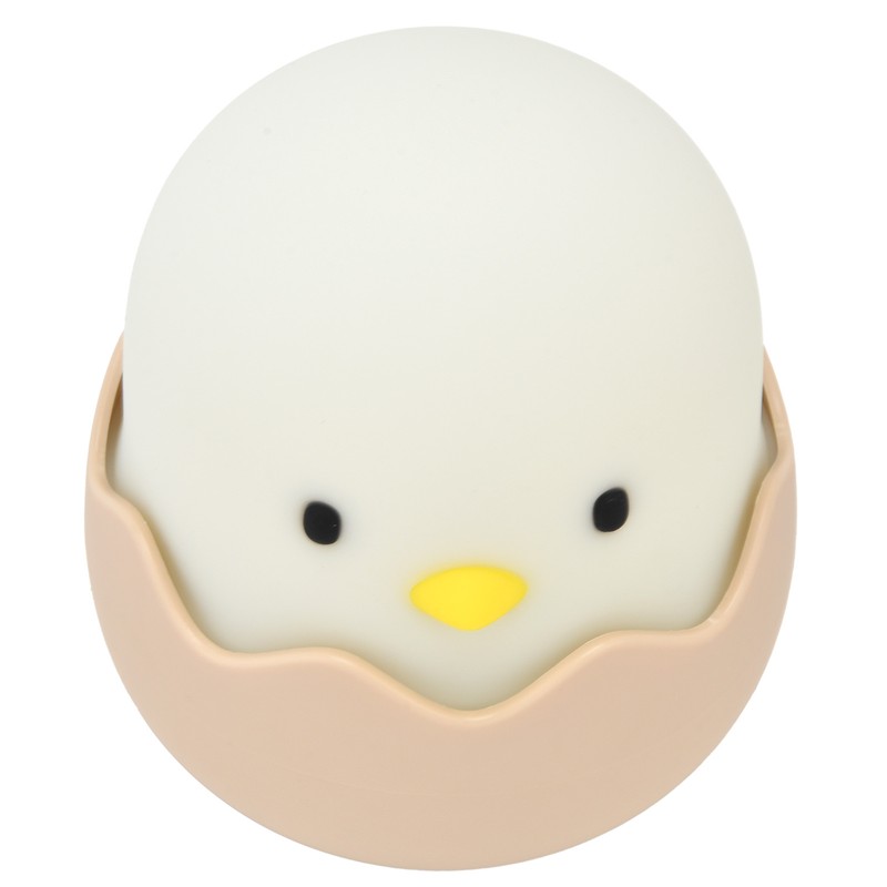 Night Light Eggshell Chicken 3 Dimensional Cute Silicone Household Bedside