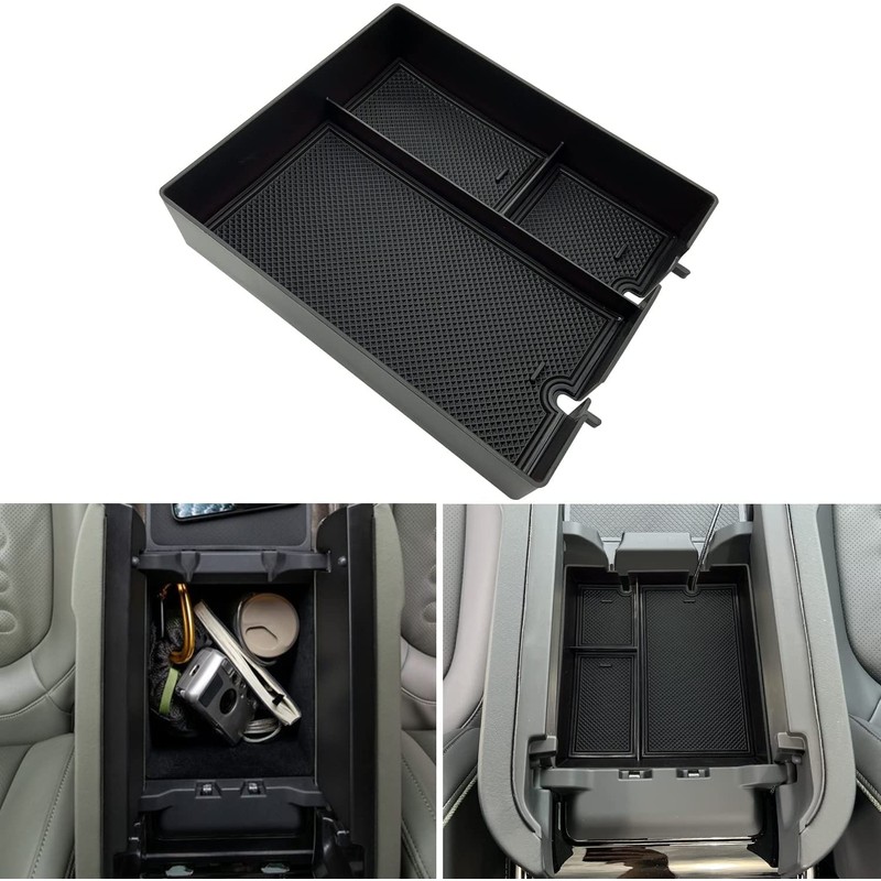 HAPPYHORSE Car Handrails Storage Box for Rivian R1T R1S 2022+