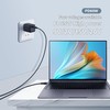GINTOOYUN USB C to DC5521 Power Extension Charge Cable 65W