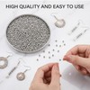 SULIKJHUI 3000 Pcs 3mm Beads, Spacer Beads for Jewelry Making