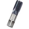 Litorange BSP Pipe Tap, 4340 Steel Threader with ALCRN Coating,