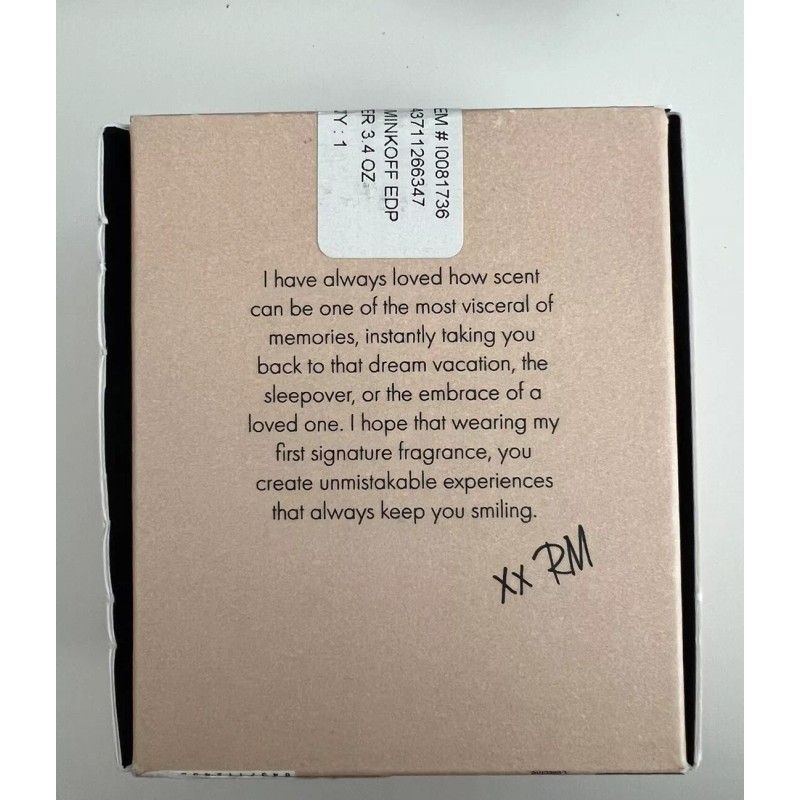 Rebecca Minkoff for Women’s-3.4 oz EDP-(NEW In Box)TESTER