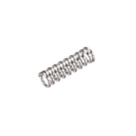 sourcing map Pack of 30 Compression Spring 304 Stainless Steel Compression Springs Spiral Spring Steel Spring 3 mm Outer Diameter 0.5 mm Wire Diameter 6 mm Compressed Length 10 mm Length 4N Load