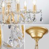 Crystal Chandelier Light Fixture, Modern K9 Crystal Chandeliers for Dining