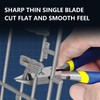 VINSPIRE Model Nipper 4.7-Inch, Precision Plastic Cutter with Ultra-Thin Blade,
