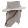 Fishing Hat Nylon Breathable Sun Protection Caps with Neck Flap