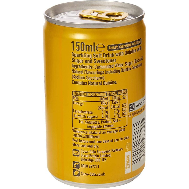 Schweppes Indian Tonic Water 150ml (Pack of 18)