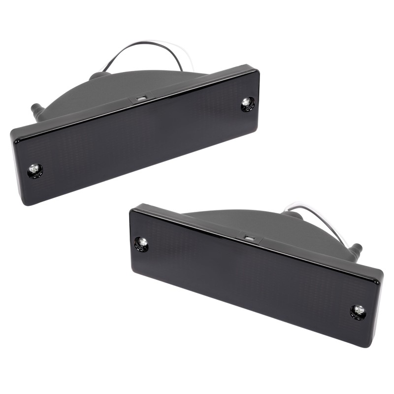 HECASA Pair Bumper Turn Signal Lights Compatible with 1988-1997 Nissan