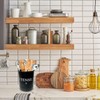Steelware Central Utensil Holder Large Crocks Kitchen (black)