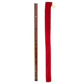 MBAT Bitter Bamboo Flute Velvet Bag Polished Professional Refined Musical Instrument ZD‑5C Key