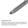 sourcing map 4-40 UNC Tap Cutter Straight Groove 2.3 mm