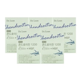 Dr.Lin Chondroitin 1200 Conrate+MBP 1200mg x 30 tablets x 5 boxes / 닥터린 콘드로이친 1200 콘레이티+MBP 1200mg x 30정 x 5박스