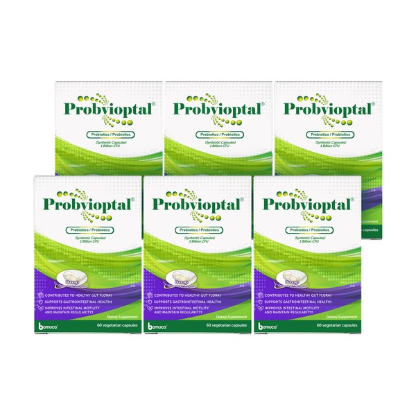 Probvioptal, 60 Capsules (1 Year Supply), Probiotics & Prebiotics, Duocap,